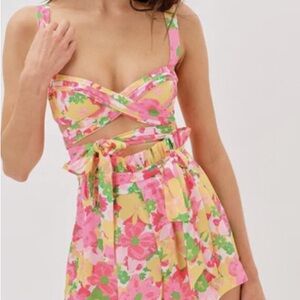 For Love And Lemons Floral set